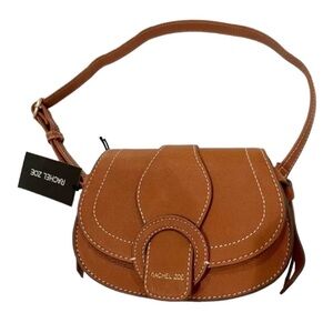 ‼️NWOT‼️Rachel Zoe Saddle Crossbody Bag in Cognac Brown